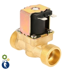 Van Điện Từ 220V Phi 27 Thường Đóng Thân Đồng