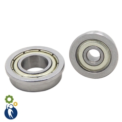 Vòng Bi Mặt Bích Trục 12mm 12x28x8mm F6001ZZ