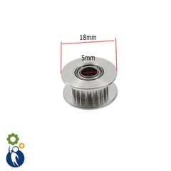 Pulley Vòng Bi Trục 5mm - 20 Răng