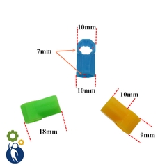 Khớp Nối Nhựa T Lỗ Bát Giác