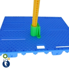 Khớp Nối Thanh Nhựa Lỗ Bát Giác