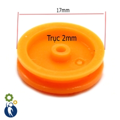 Ròng Rọc Trục 2mm Đường Kính 17mm