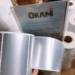 Nhà sản xuất decal xi bạc giá tốt