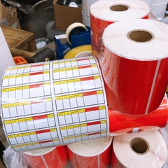 Decal PVC màu đỏ 100x80 50m