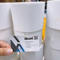Decal in mã vạch 70x40 x 50m