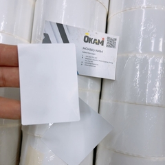 Decal in mã vạch 50x70 50m