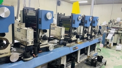 Máy in letterpress Lintec LPM-300 6 màu đã qua sử dụng