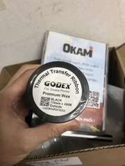 Mực in mã vạch Godex 110x300