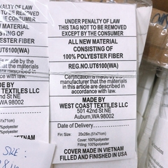 Nhãn tyvek 64mm x 115mm in sẵn