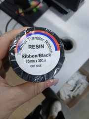 Thermal transfer ribbon Resin 70mm x 300m
