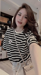 m-SÉT ÁO KẺ THÊU GẤU MIX CV BE