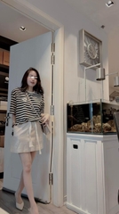 m-SÉT ÁO KẺ THÊU GẤU MIX CV BE