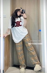 QUẦN SUÔNG KẺ BBR CẠP CHUN