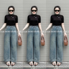 QUẦN JEAN SUÔNG GÂU XẺ MÃ CT17 - M3240-CT23