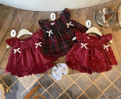 BỘ ĐÙI HOMEWEAR TAY CÁNH TIÊN TONE ĐỎ