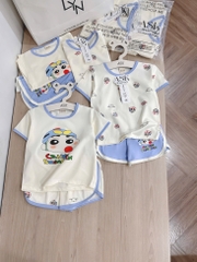 SET 2 BỘ ĐÙI SHIN VIỀN XANH