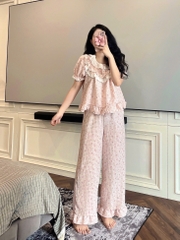 BỘ KẺ HÌNH HOA CỔ BÈO PHỐI REN