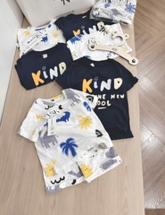 - SET 2 BỘ ĐÙI BÉ TRAI THÚ KIND COOL than trắng