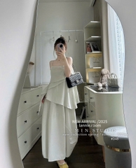 BỘ TƠ XỐP 2S BÈO TẦNG MÀU BE