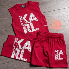 SET 2 BỘ ĐÙI BÉ TRAI THAN ĐỎ SÁT NÁCH KARL