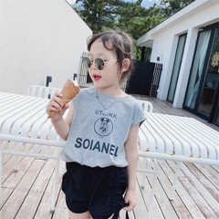 FREESHIP - BỘ BÉ GÁI MICKEY TAY HẾN COTTON
