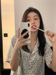 BÁN SỈ BỘ LỤA ĐÙI HOẠ TIẾT DA BÁO CHO NỮ