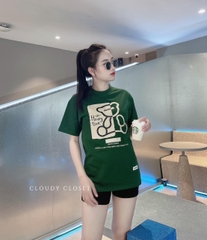 BÁN SỈ ÁO PHÔNG NỮ ĐEN RÊU GẤU HONEY