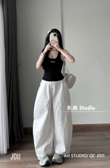 QUẦN BAGGY KAKI DÁNG BOM 2 MÀU