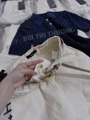 QUẦN JEAN BAGGY BE THÊU LV