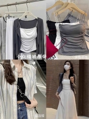 ÁO BRA RÚM NGỰC QC 6 MÀU