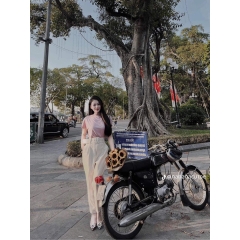 QUẦN NỮ BAGGY KÈM ĐAI