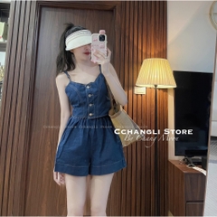 SET BÒ 2 DÂY CROP MIX QUẦN