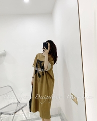 BÁN SỈ BÁN SỈ  VÁY SUÔNG COTTON XANH PUBERTY