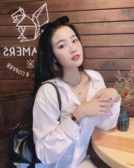 ÁO SƠ MI TRẮNG DÀI TAY 1 TÚI