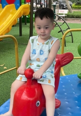 - SET 2 BỘ ĐÙI BÉ TRAI BA LỖ XƯỢC CHỮ CÁI