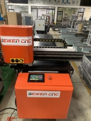 Máy khoét CNC nhôm tấm 2 đầu
