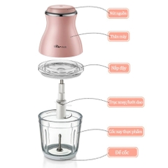 Máy xay thịt đa năng Bear QSJ-B02U2