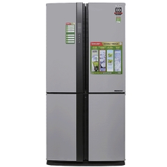 Tủ lạnh side by side Sharp inverter 630 lít SJ-FX631V-SL