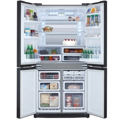 Tủ lạnh side by side Sharp inverter 630 lít SJ-FX630V-ST