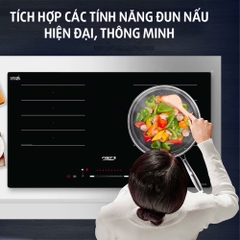 Bếp điện từ đôi Chefs EH-DIH208