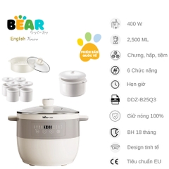 Nồi nấu chậm đa năng Bear DDZ-B25Q3