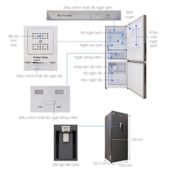 Tủ lạnh Samsung inverter 280 lít RB27N4180B1/SV