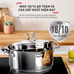 Nồi inox thân cao Tefal Duetto Plus