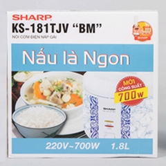 Nồi cơm điện Sharp KS-181TJV