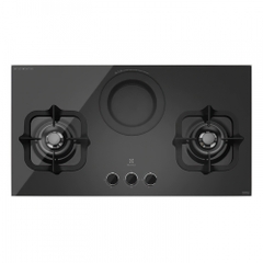 Bếp gas với nồi hấp điện âm Electrolux EHG9360BS