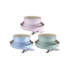 Bộ 3 nồi chảo cán rời Tefal Ingenio Serenity L8274S04