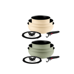 Bộ 3 nồi chảo cán rời Tefal Ingenio So Delicious L825S524