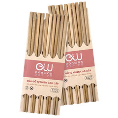 Combo 2 Bộ 10 đũa gỗ Eonwon EW-001