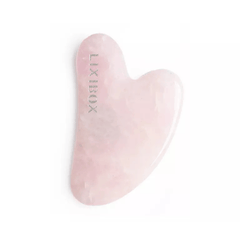 Dụng Cụ Massage Mặt Bằng Đá Thạch Anh Trắng Lixibox Stainless Steel Heart Shaped Gua Sha Facial Tool
