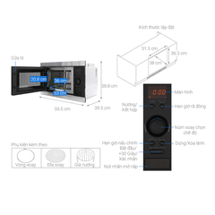 Lò vi sóng âm ELectrolux EMS2540X